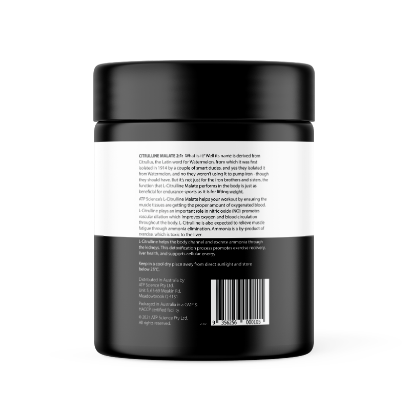 L-CITRULLINE MALATE 250G JAR - Image 3