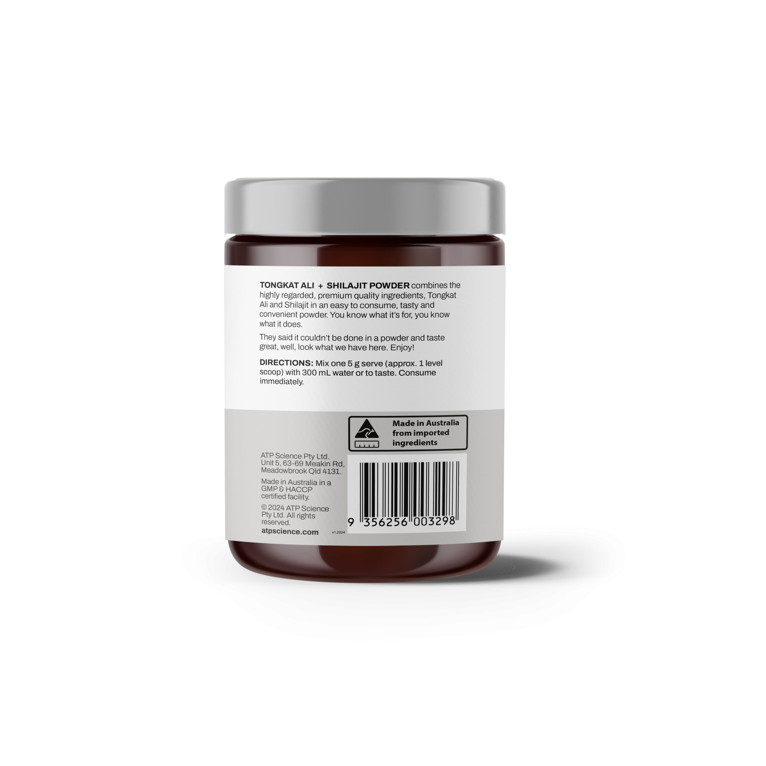TONGKAT ALI & SHILAJIT POWDER BERRY 150G JAR - Image 3